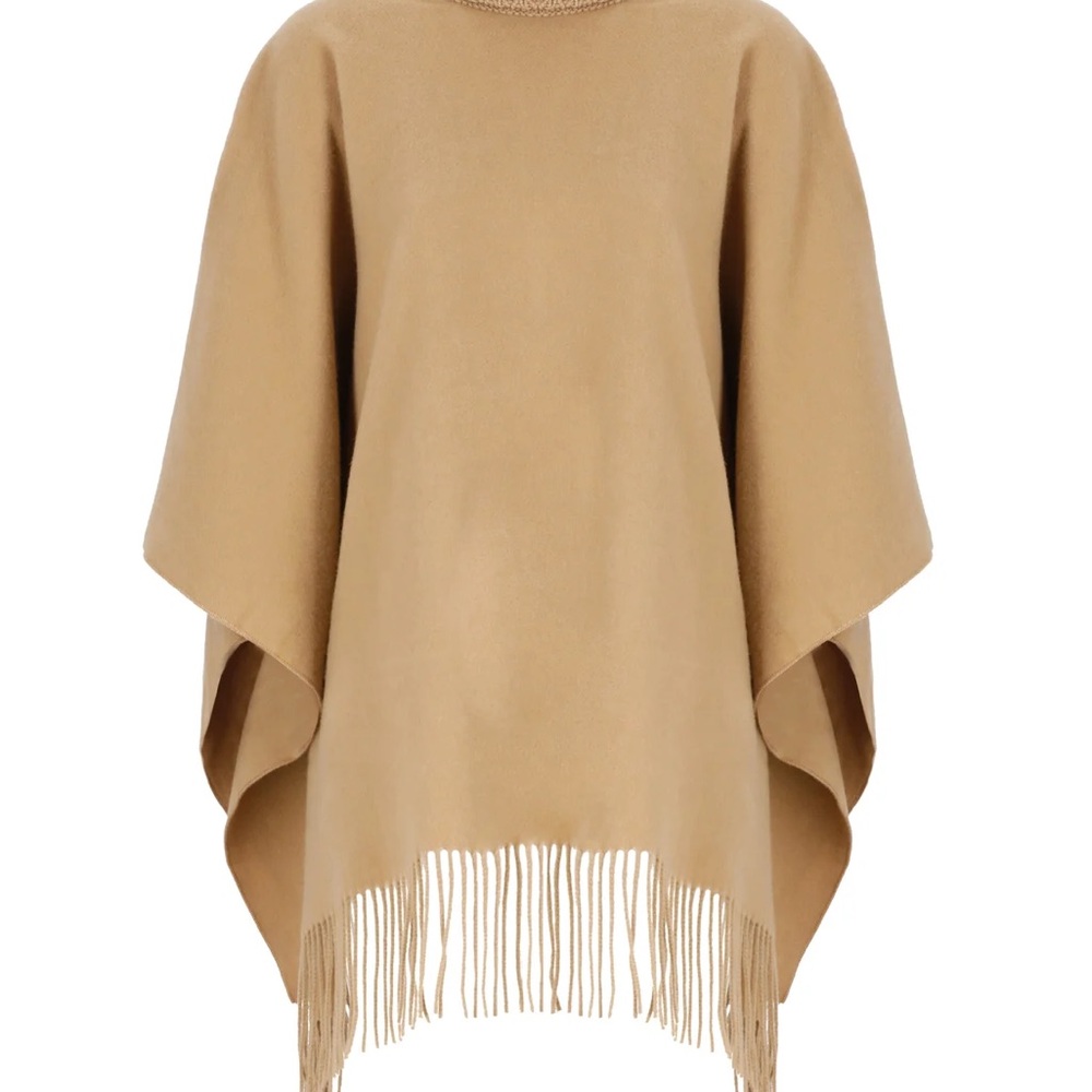 Fabian’s Filipi Chic Tan Fringe Poncho